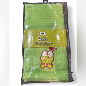 Sanrio Keroppi Set of Two Dish Towel